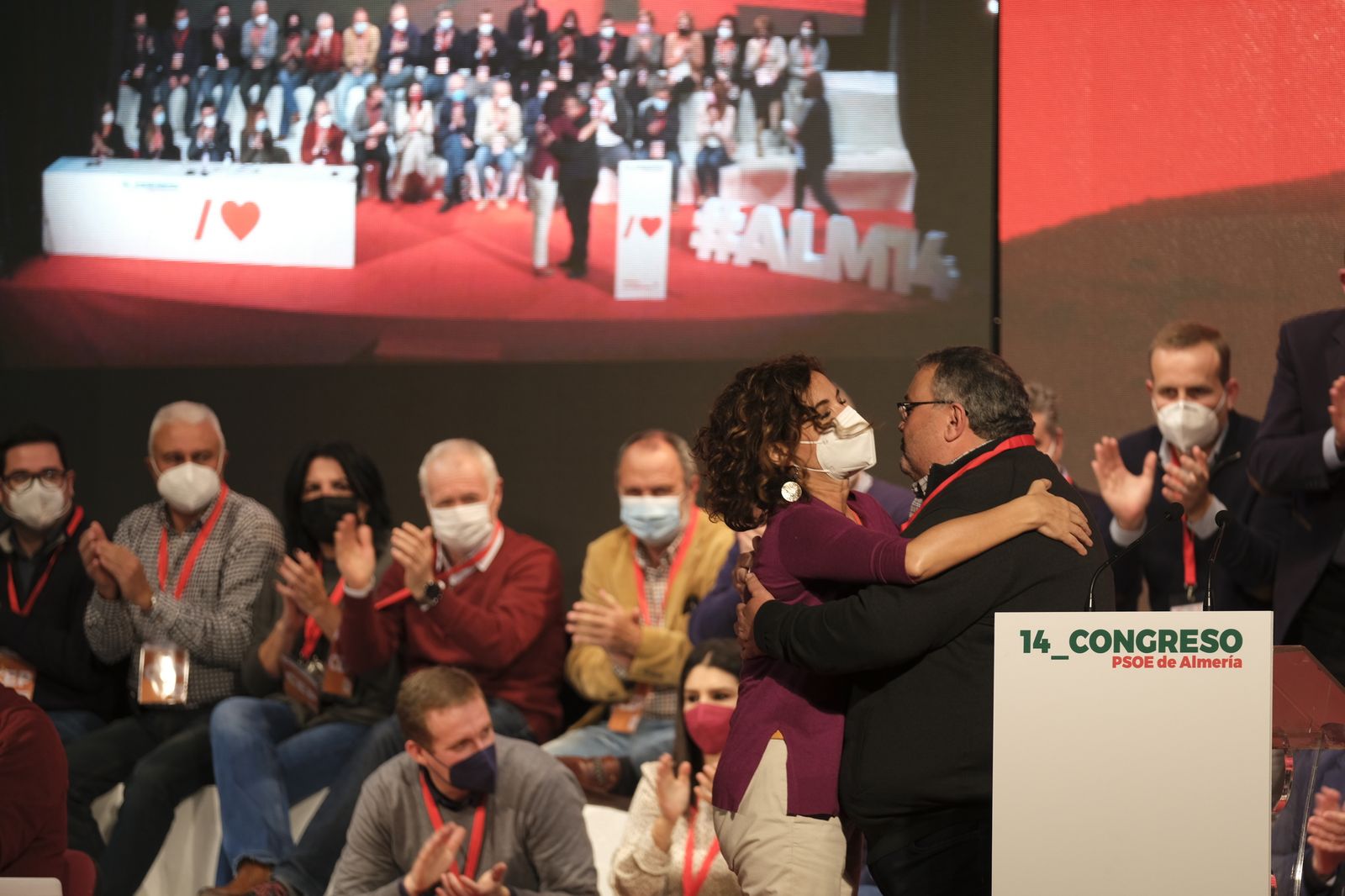 Imágenes del 14 Congreso Provincial PSOE de Almería. El Parador (Almería)