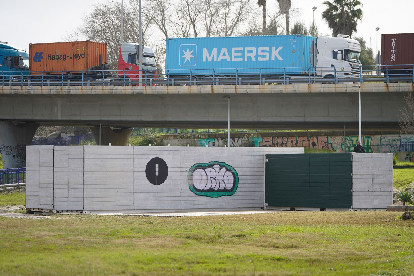 Una mañana en el paseo de la cornisa en Algeciras