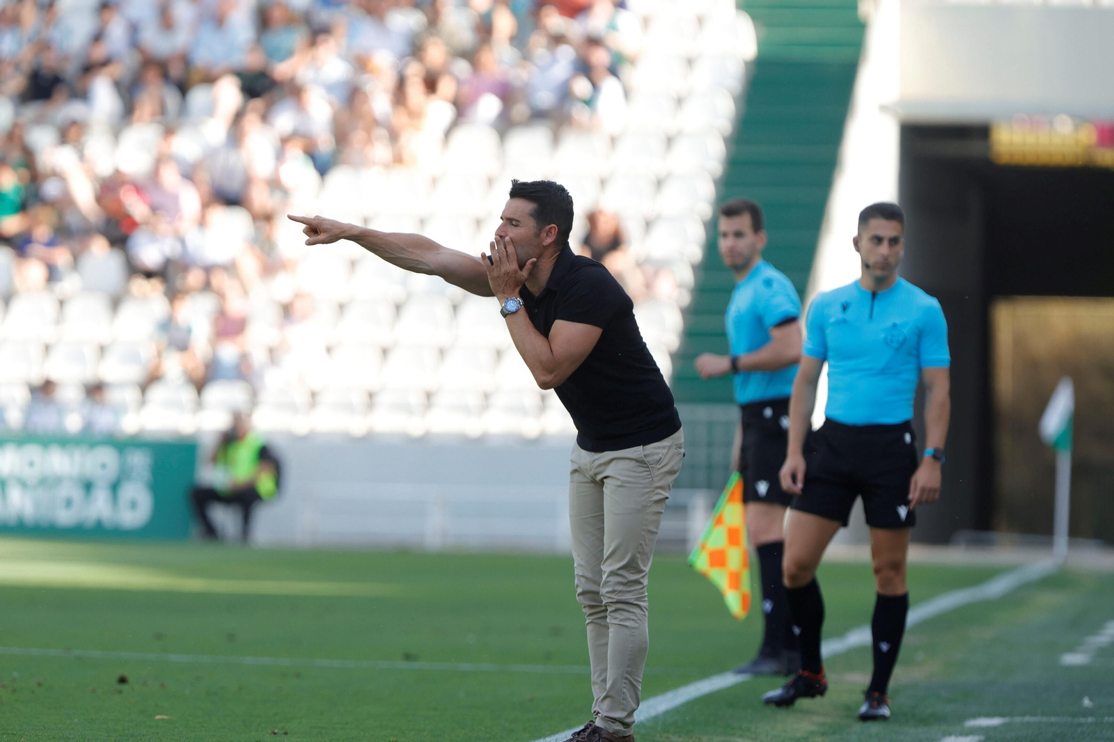 Lolo Escobar, en El Arcángel, donde se despidió del Algeciras CF Lolo Escobar, en El Arcángel, donde se despidió del Algeciras CF