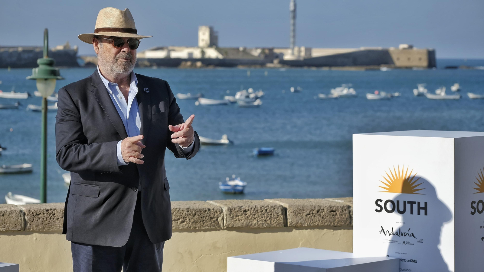 Así luce La Caleta en el South Series Festval de Cádiz: Antonio Resines, Jorge Sanz y Alex García  entre las estrellas del lunes