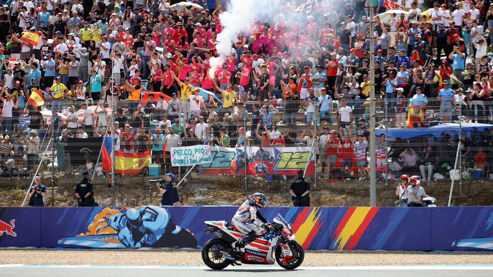 Imágenes de la carrera de MotoGP del Gran Premio de España