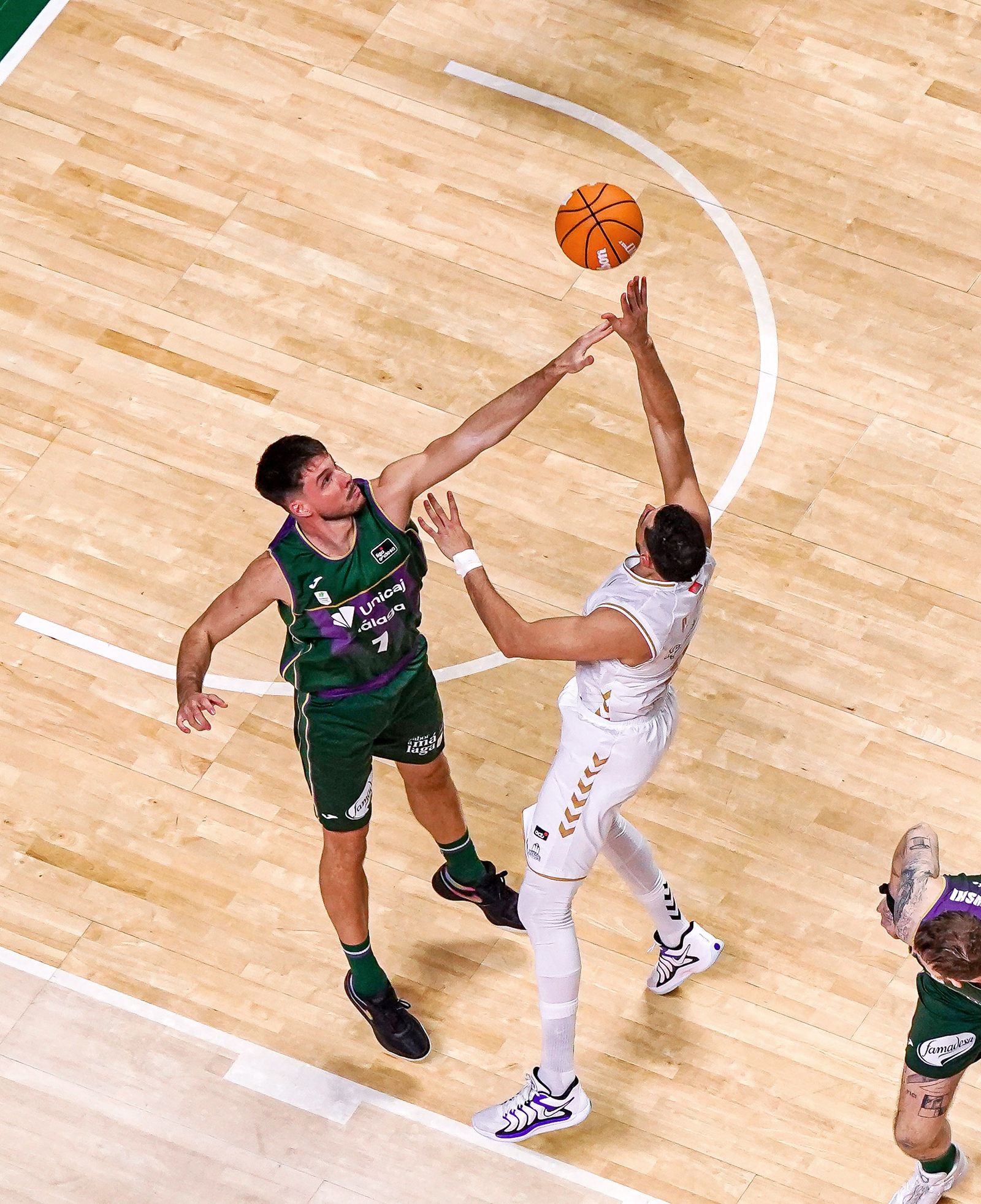 El Unicaja-San Pablo Burgos, en fotos