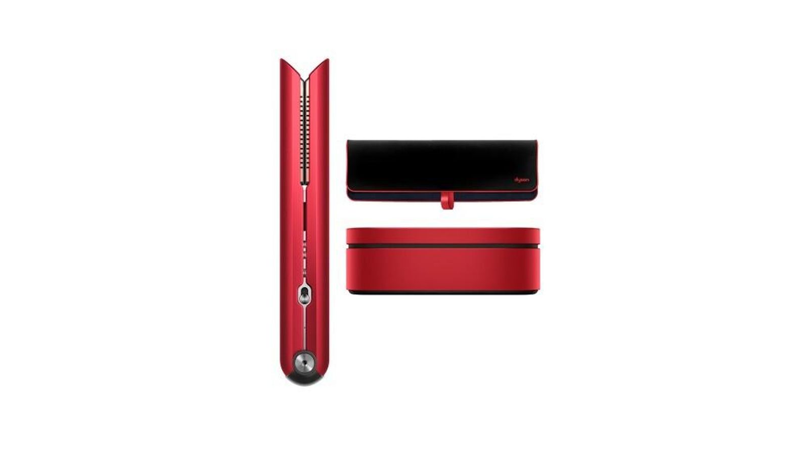 Dyson plancha del pelo Corrale roja