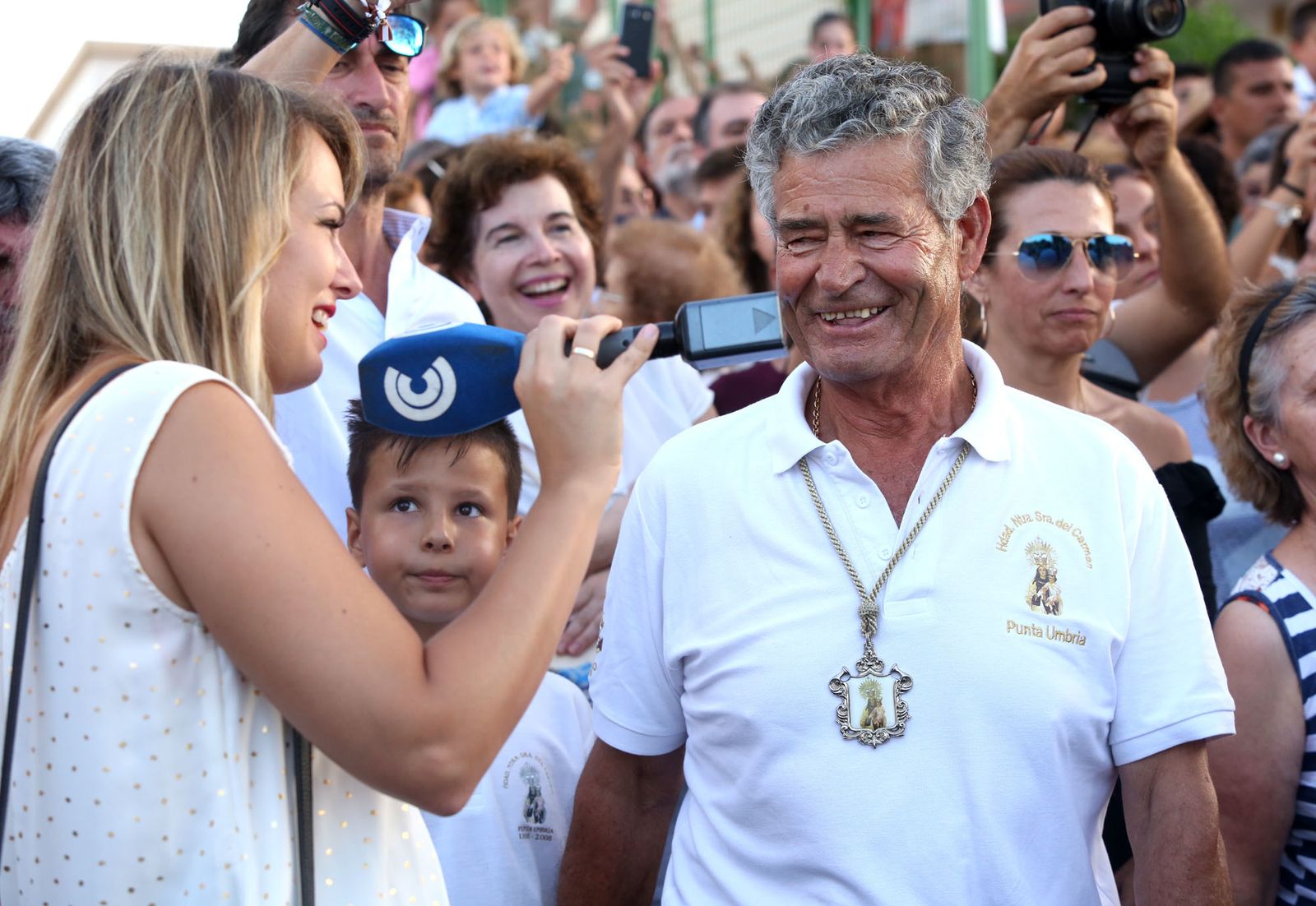 Procesión de la Virgen del Carmen en Punta Umbría