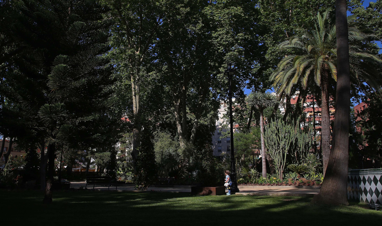 El parque María Cristina de Algeciras, listo para su reapertura