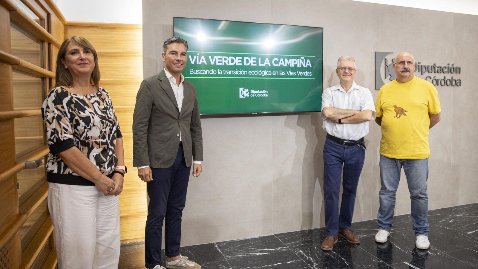 Presentación del estudio ambiental sobre la Vía Verde de la Campiña de Córdoba. Presentación del estudio ambiental sobre la Vía Verde de la Campiña de Córdoba.