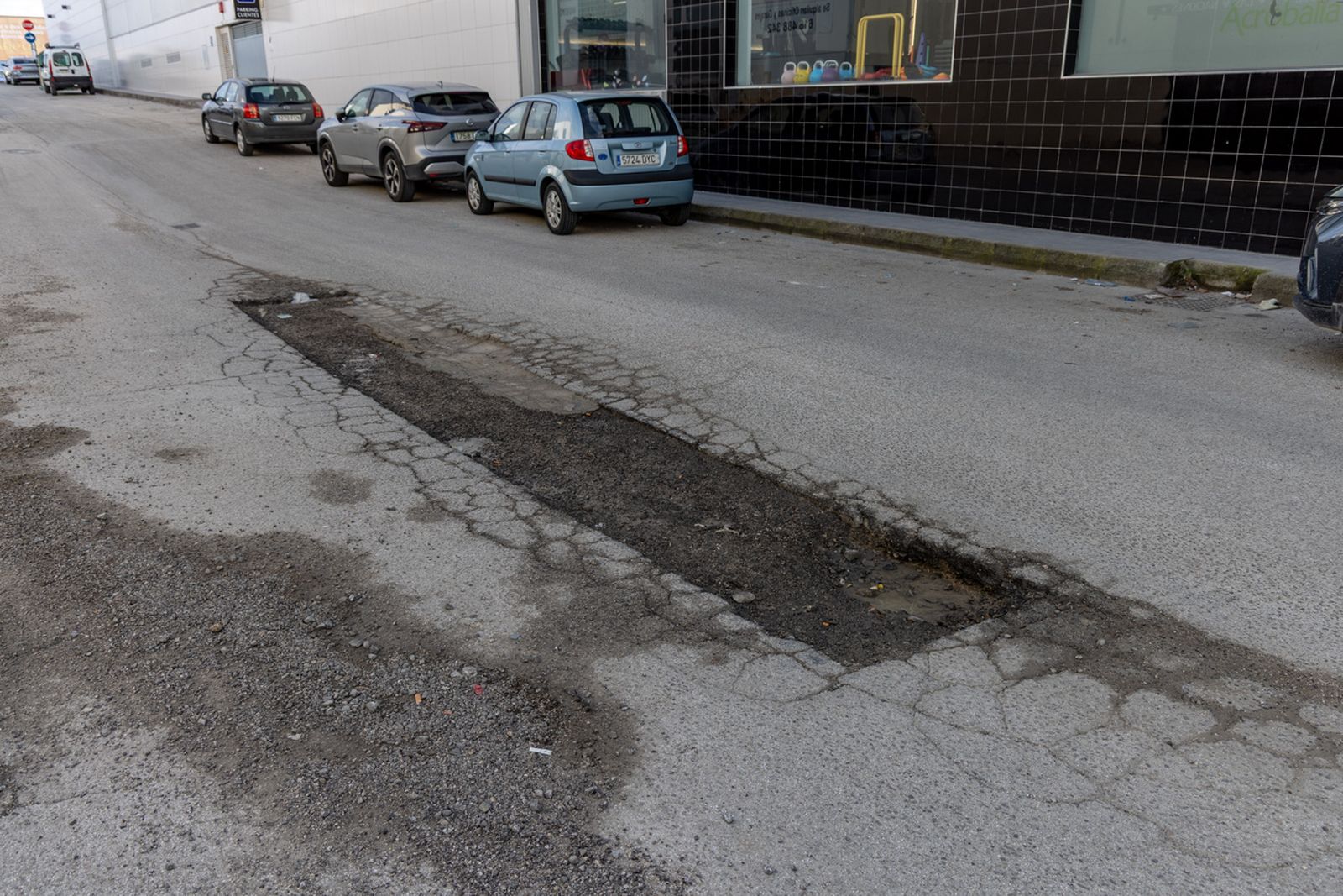 El estado de deterioro del polígono de Los Olivares