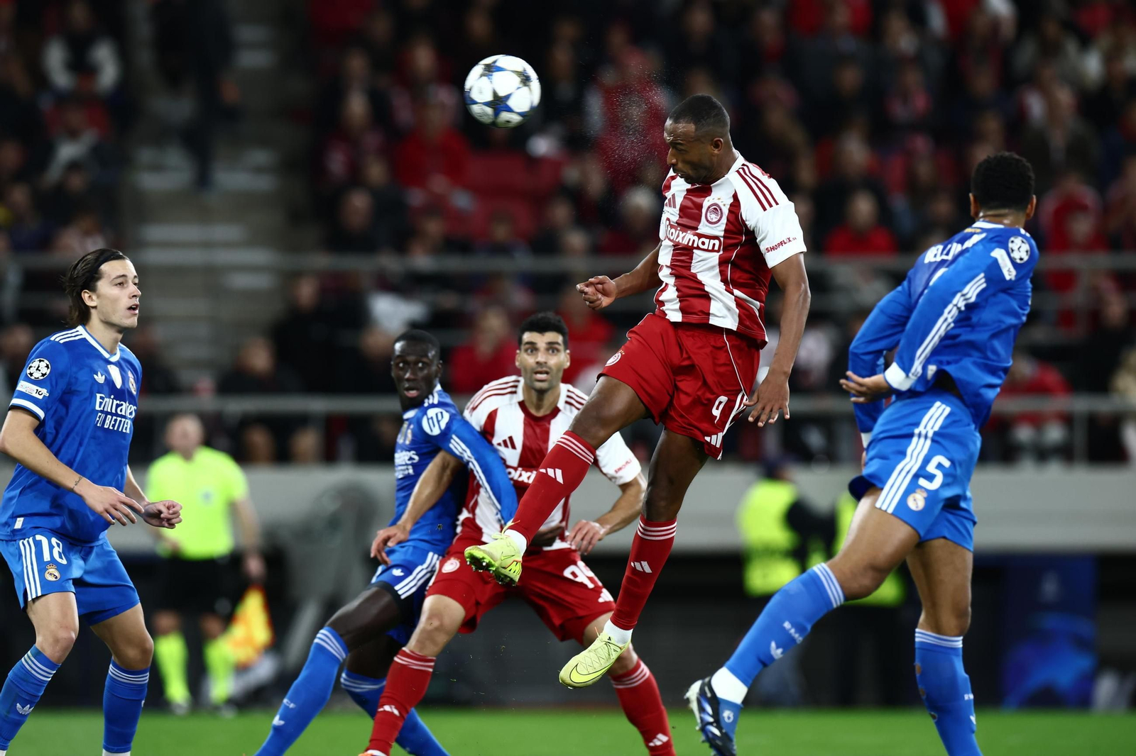 Las imágenes del Olympiacos-Real Madrid