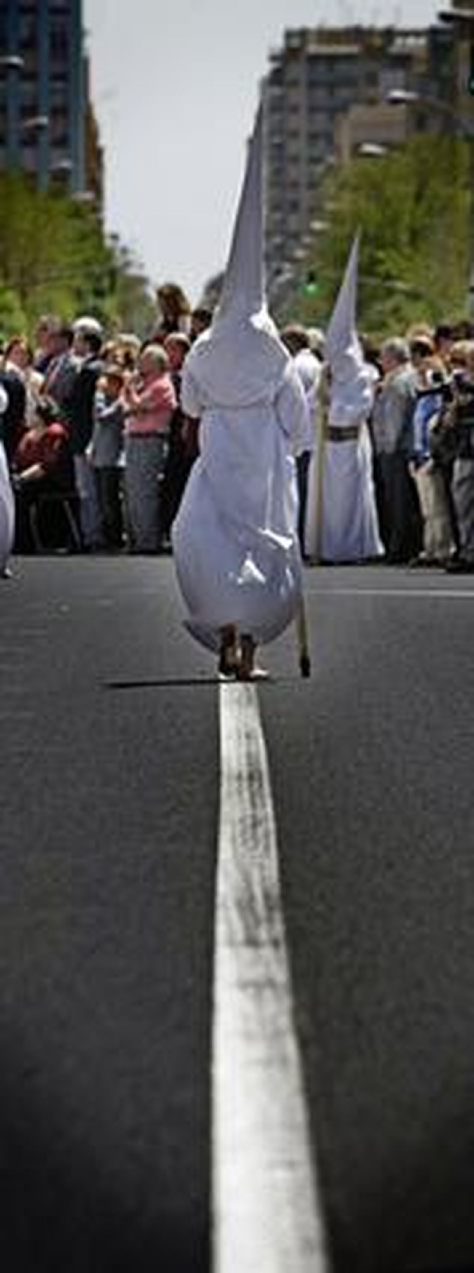 Salida procesional de Jesús Despojado. 

Foto: Julio Gonzalez