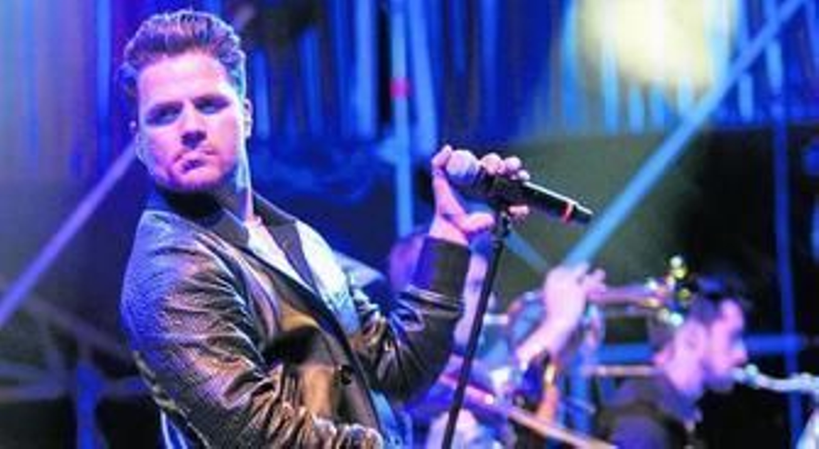 Dani Martín, durante uno de sus conciertos en Córdoba.