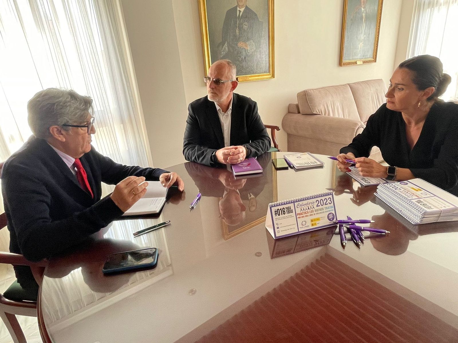Encuentro en el Colegio de Abogados de Cádiz.