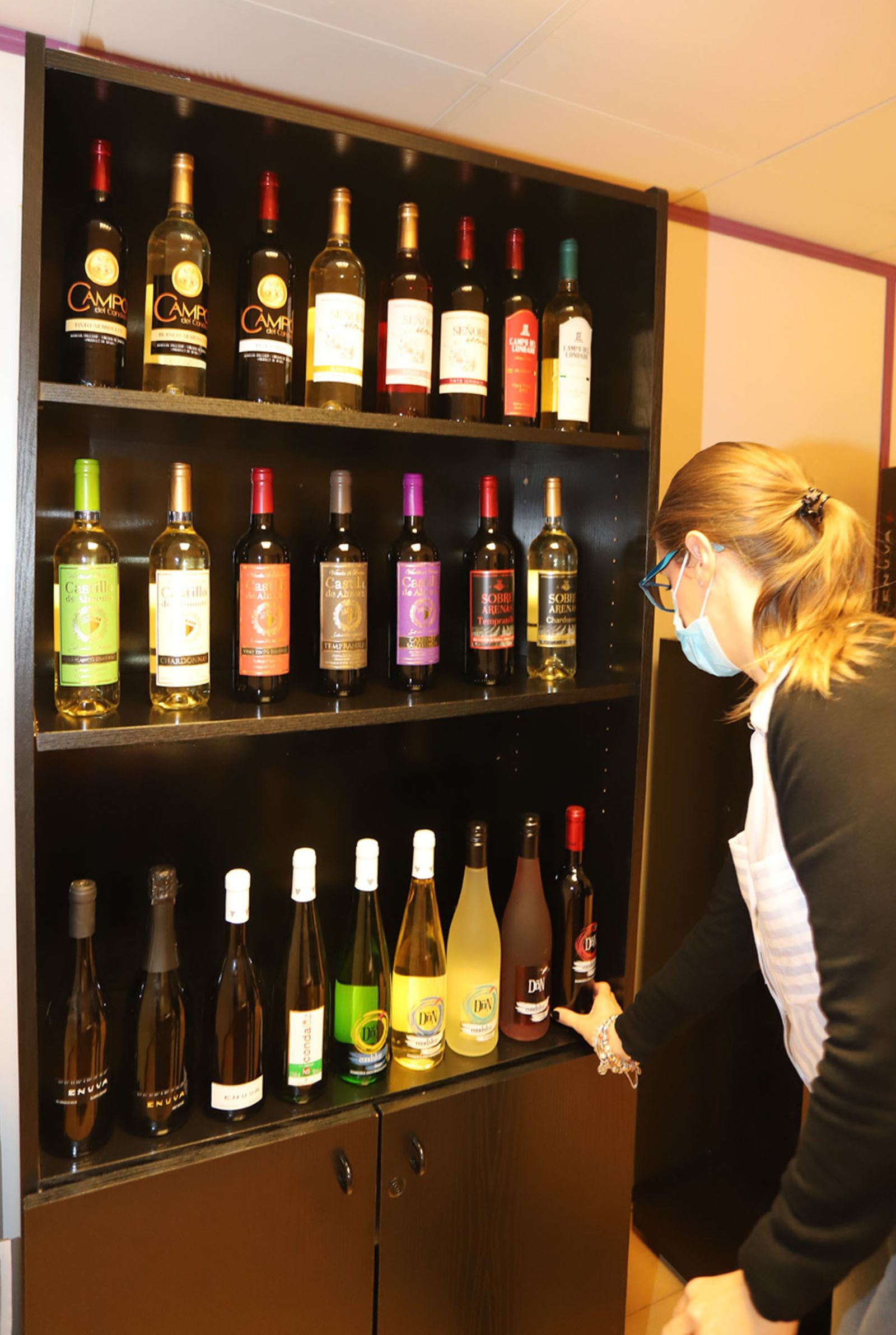 Vinos que se comercializarán en el marco de la iniciativa.