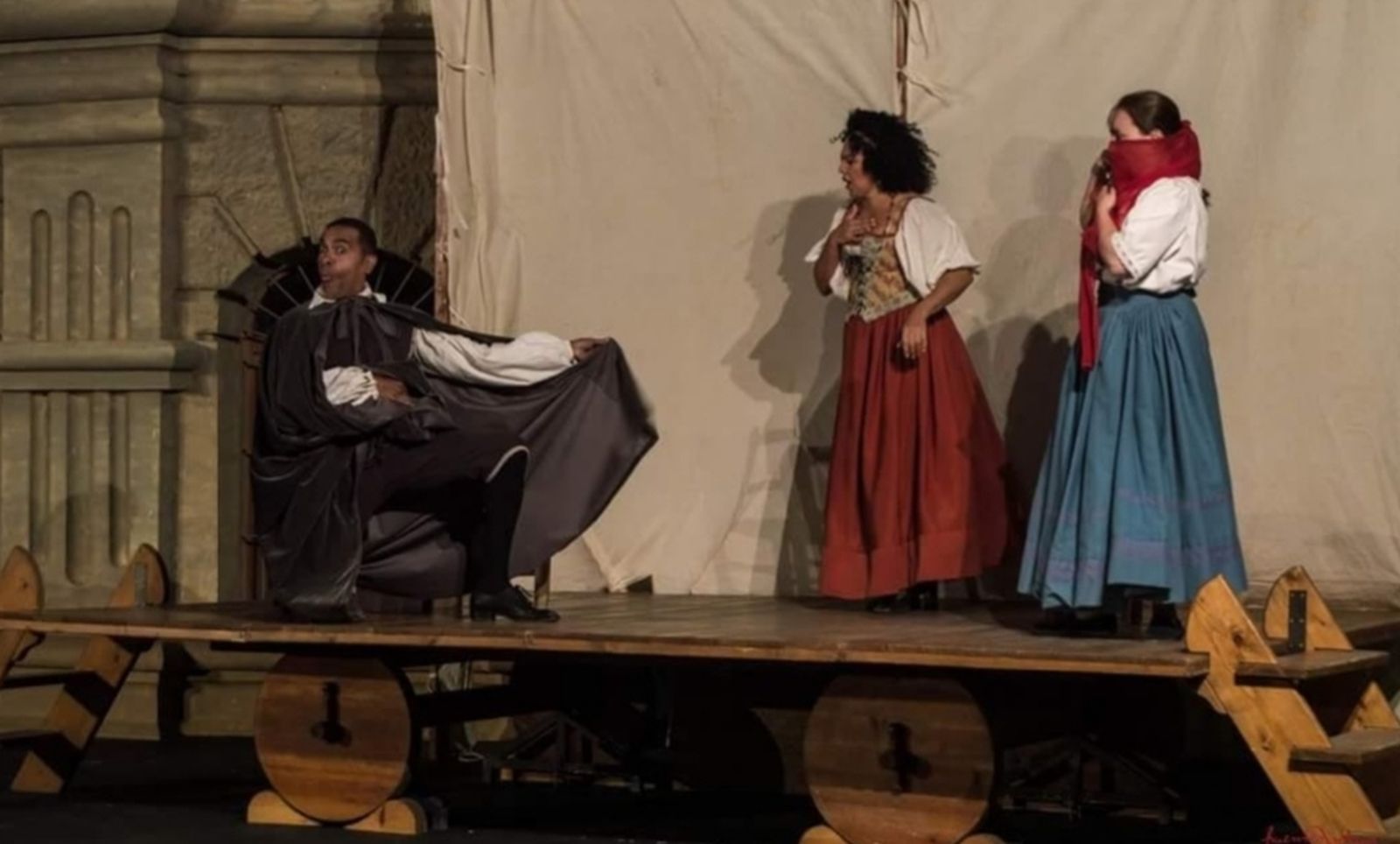 Una de las representaciones del festival de teatro.