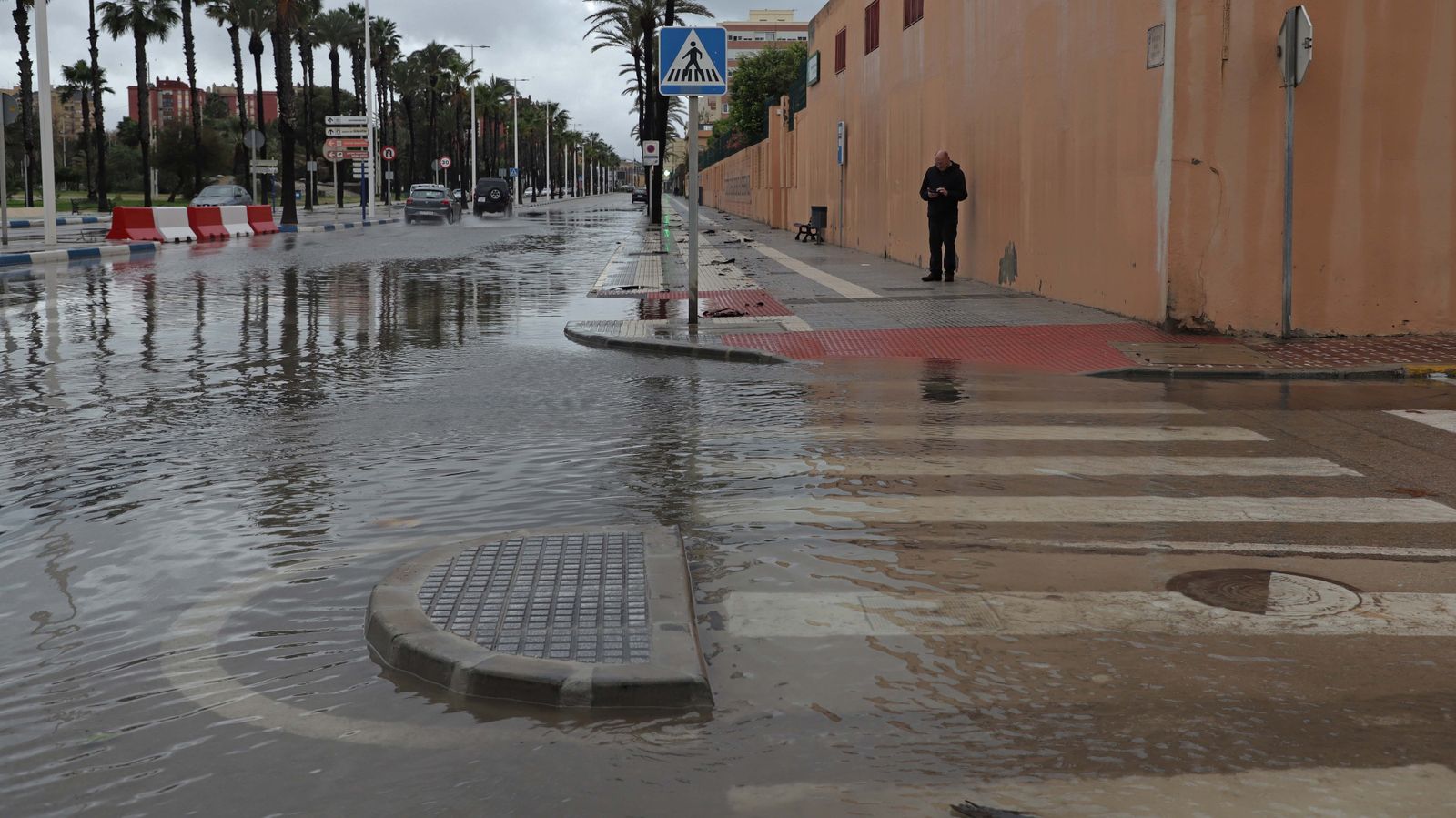 Fotos de los desperfectos provocados por la borrasca Efraín en el Campo de Gibraltar