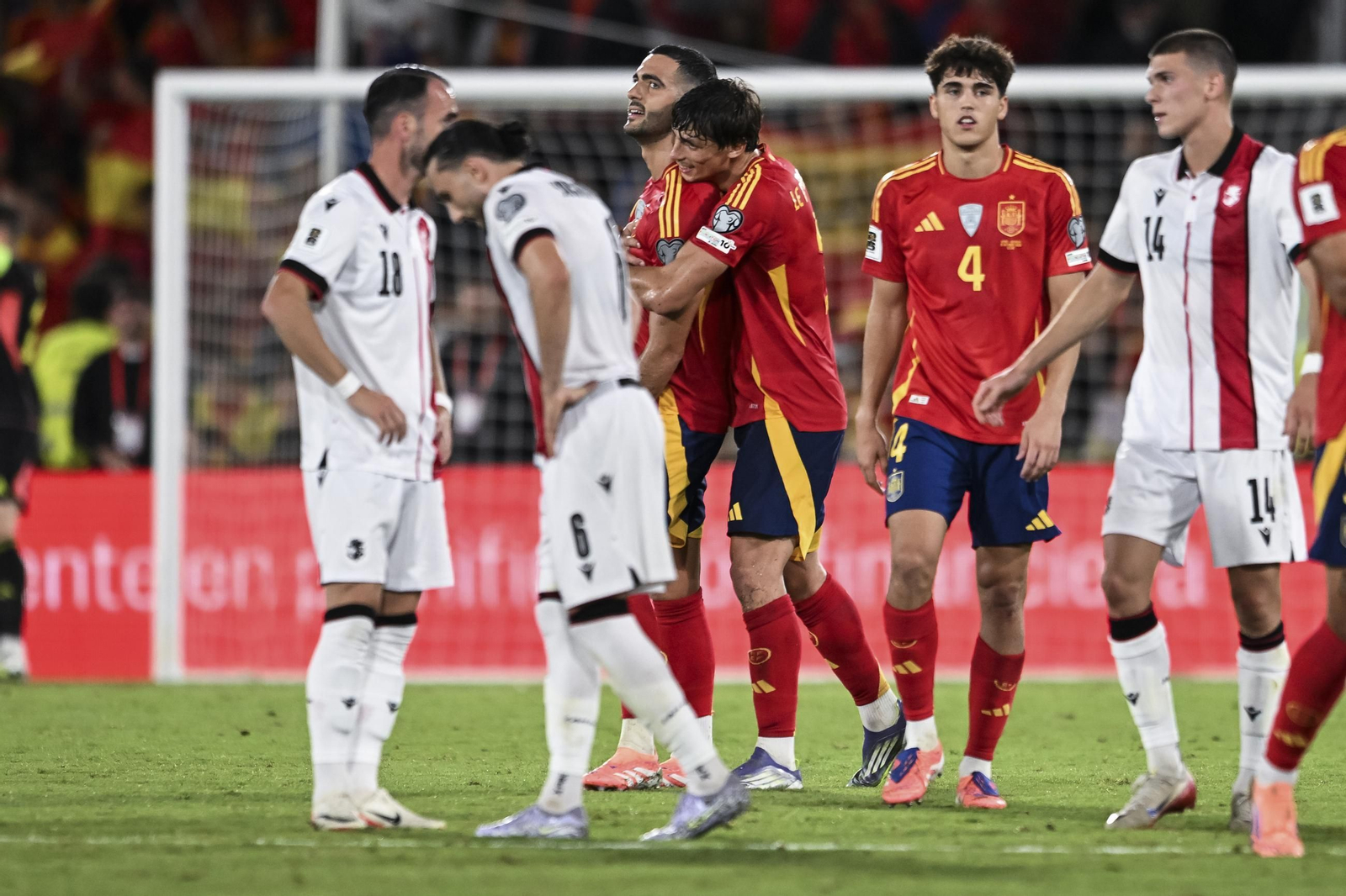 Las mejores fotos del España-Georgia