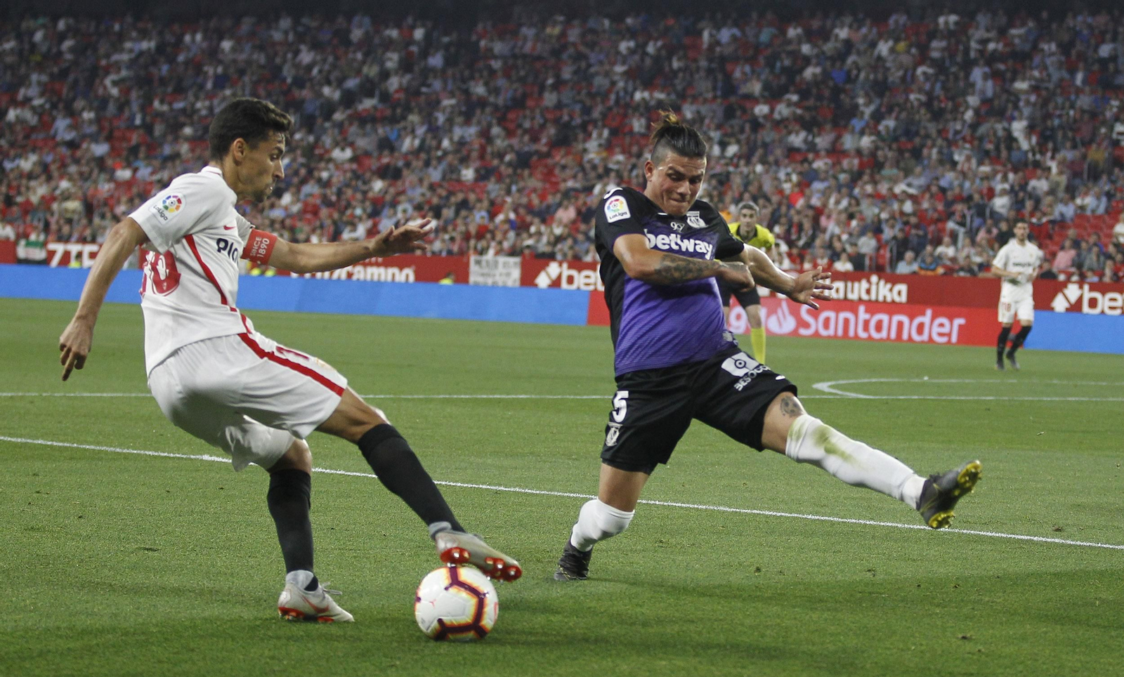 El Sevilla-Leganés, en imágenes