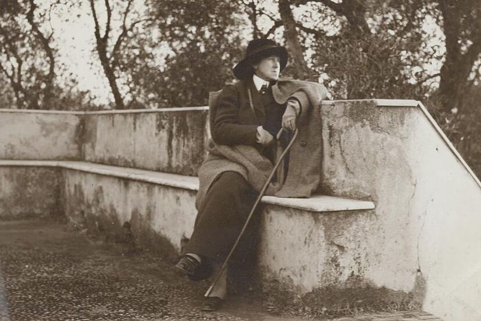 Vernon Lee en Florencia. 1914