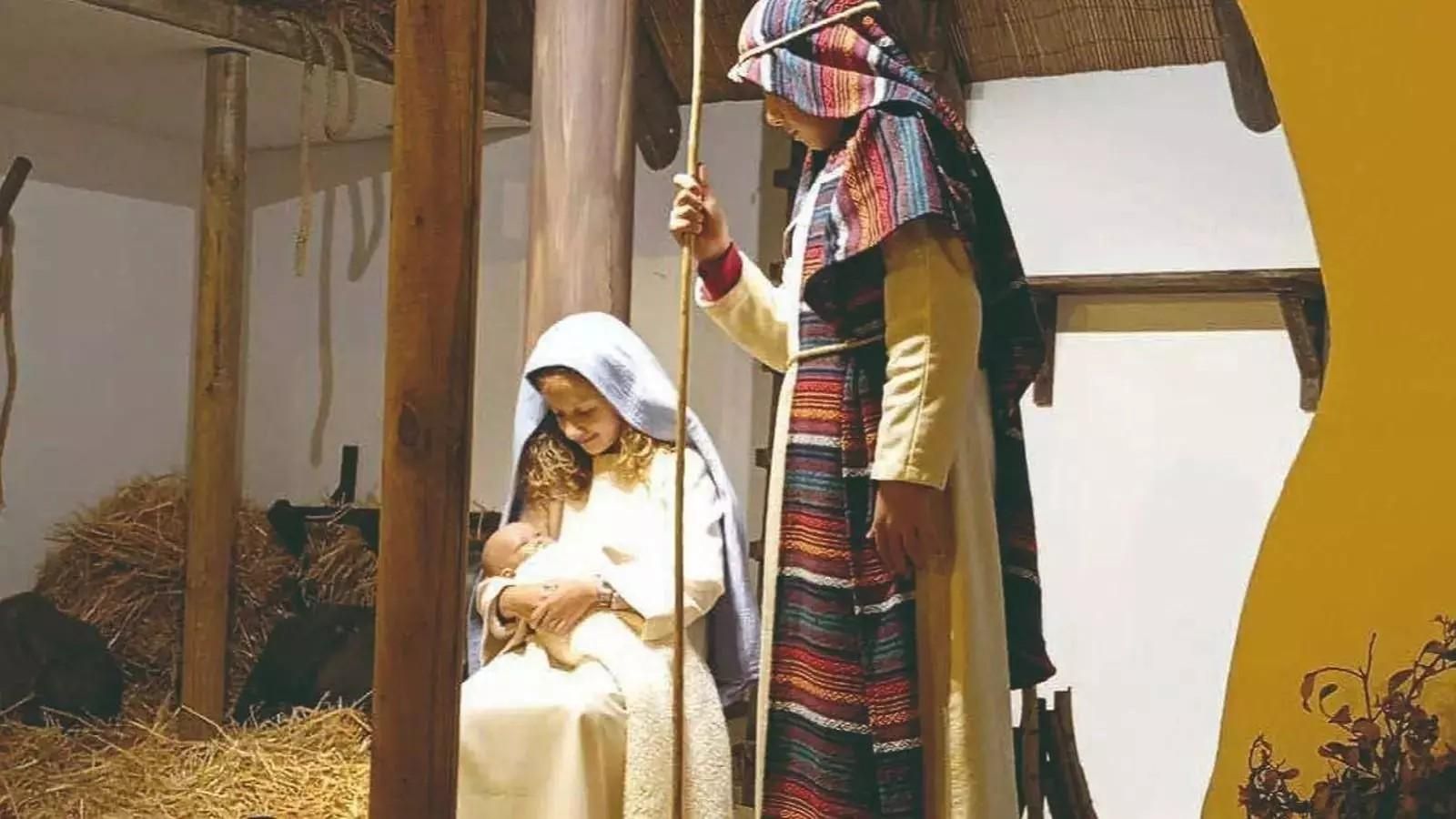 Belén viviente de Rota 2024.