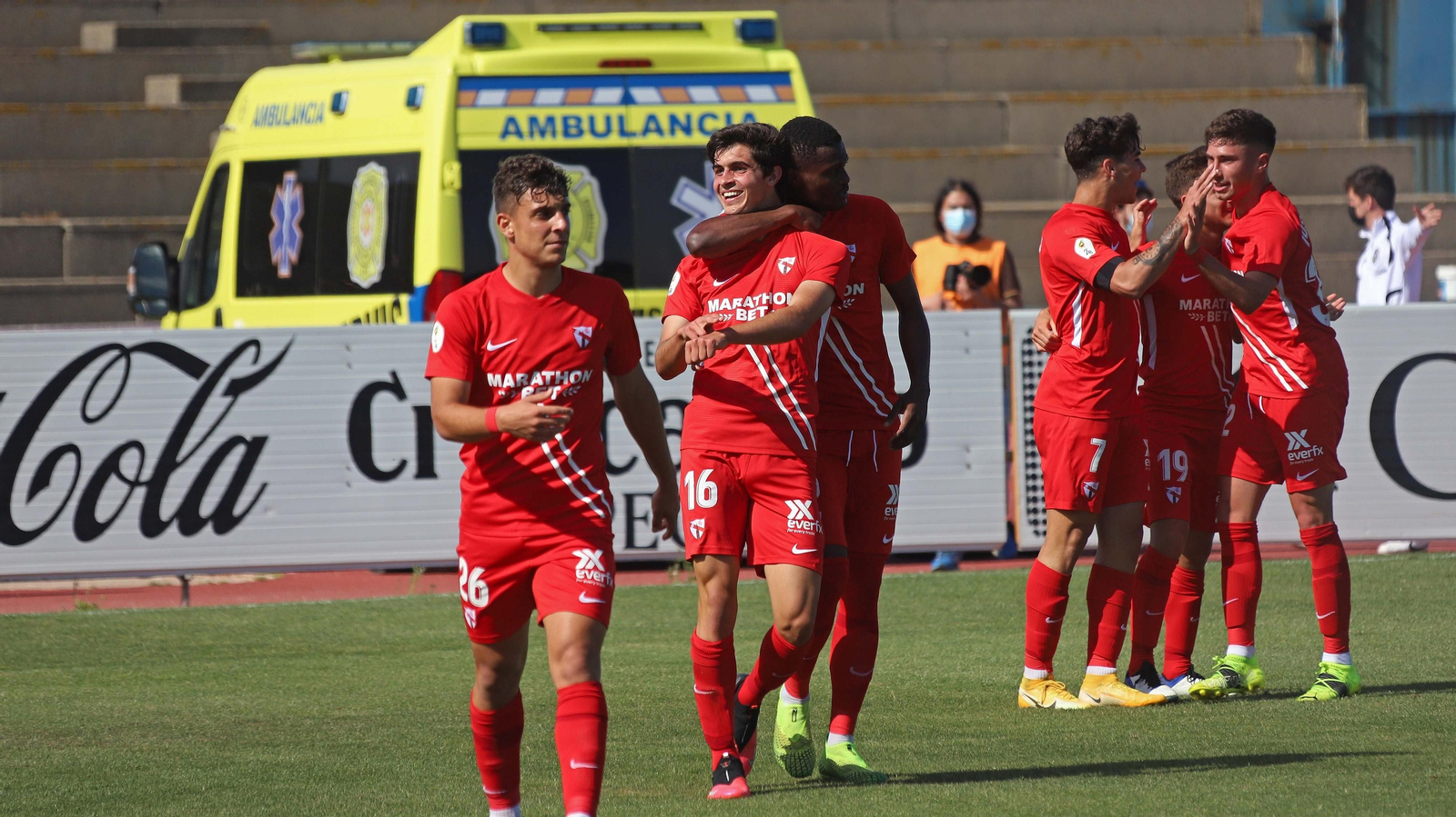 Las mejores fotos del Balona - Sevilla Atlético