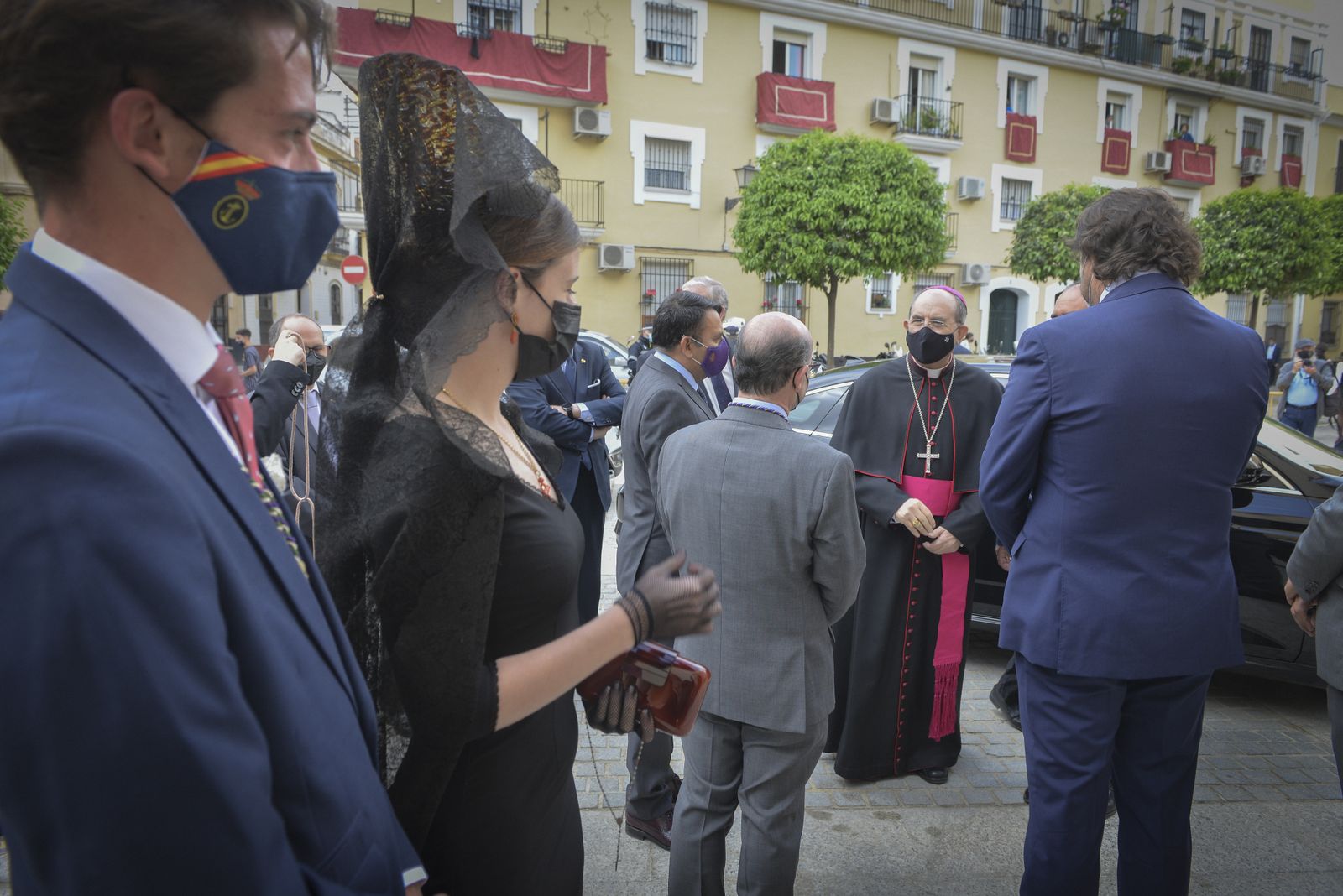 Jueves Santo en pandemia: Los Gitanos, en imágenes