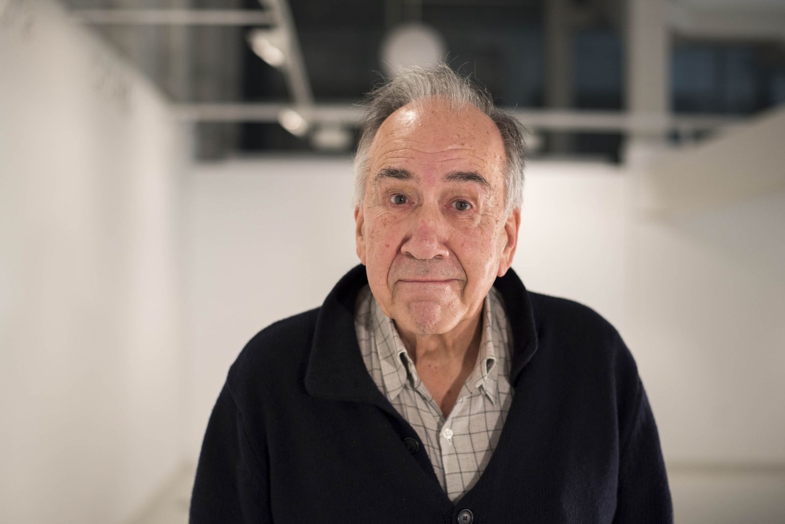 El poeta Joan Margarit (Sanaüja, Lleida, 1938), último Premio Cervantes.