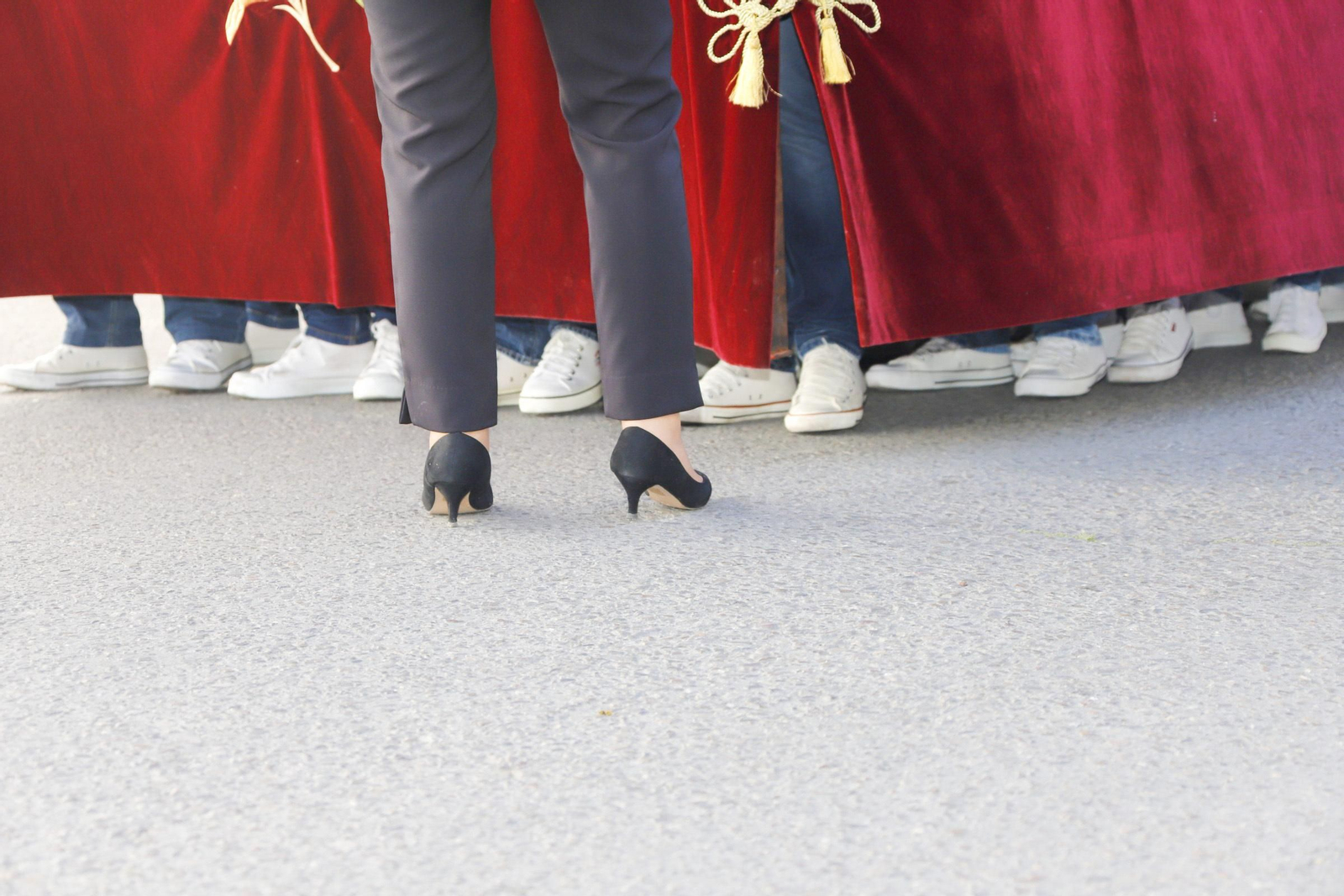 La procesión de la Borriquita en Villanueva de Córdoba, en imágenes