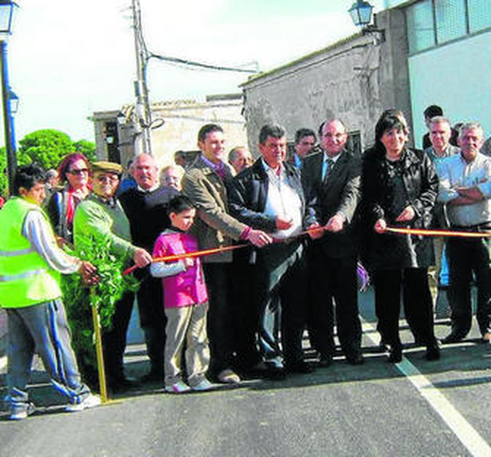 Momento de la inauguración.