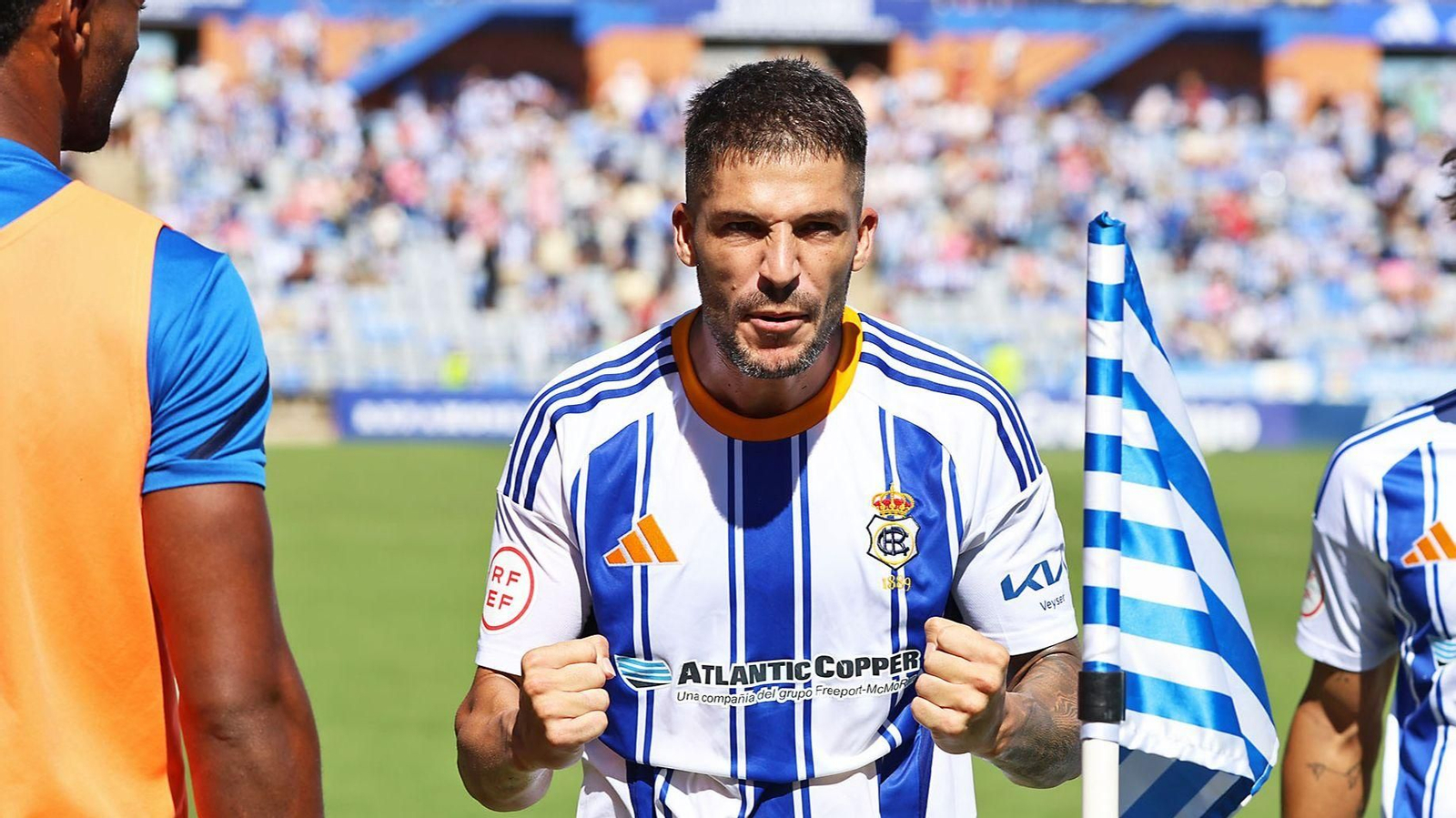 Caye Quintana celebra un gol de esta temporada.