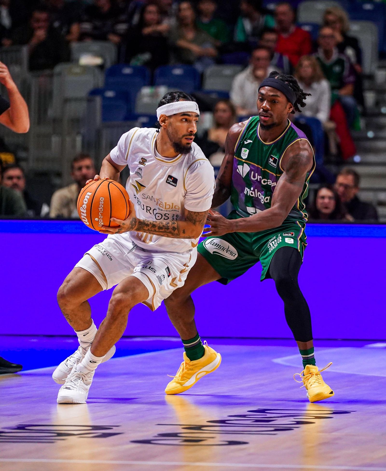 El Unicaja-San Pablo Burgos, en fotos