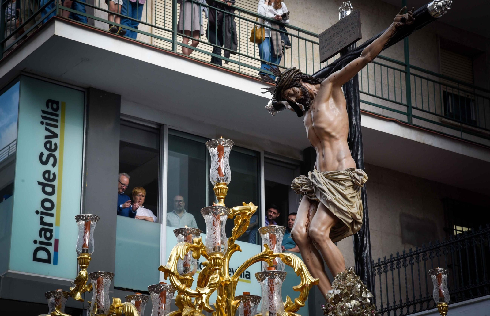 El Cristo de los Desamparados en la Semana Santa de Sevilla 2025