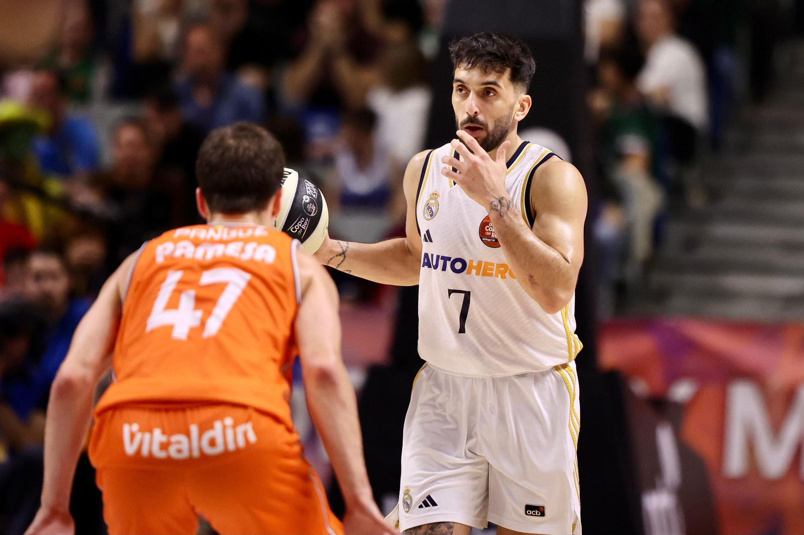 Fotos del Real Madrid - Valencia Básket