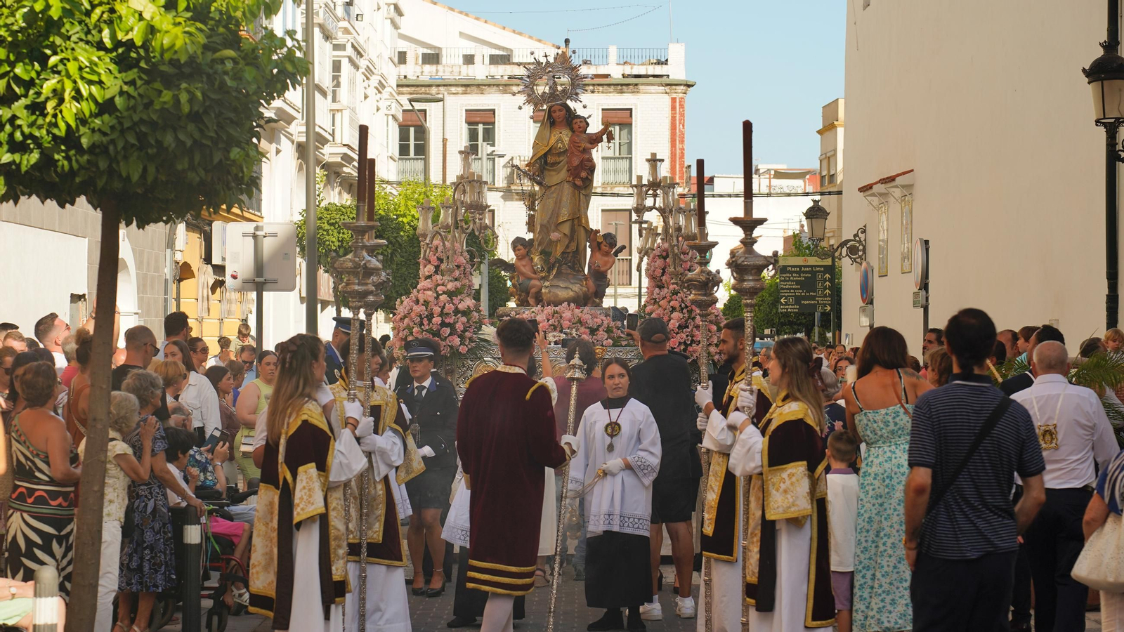 Fotos de la procesión de la Virgen del Carmen en Algeciras
