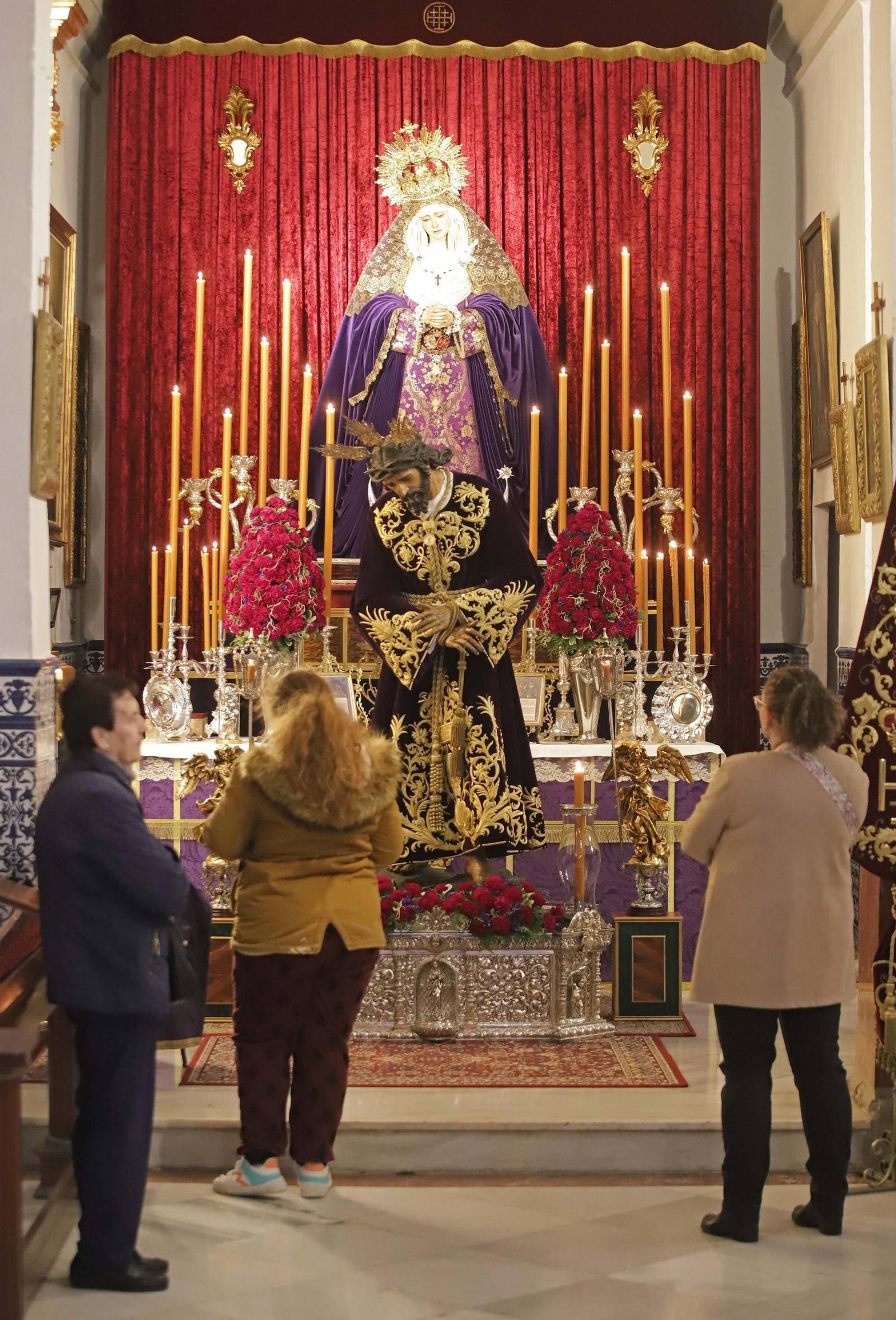 El Solemne besamanos a Jesús del Gran Poder de La Línea, en imágenes
