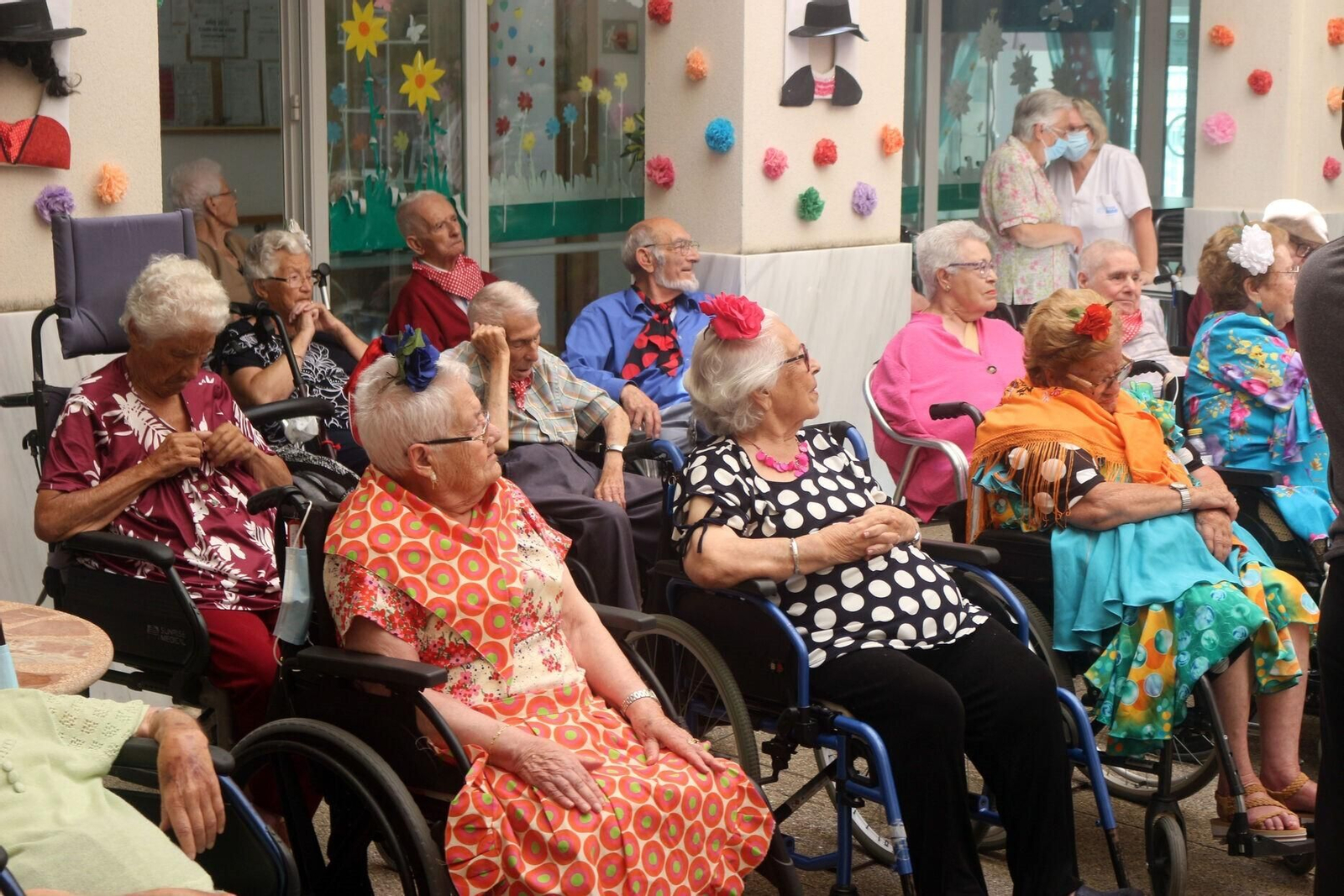 2023. La Feria se llevó hasta la Residencia Vedruna