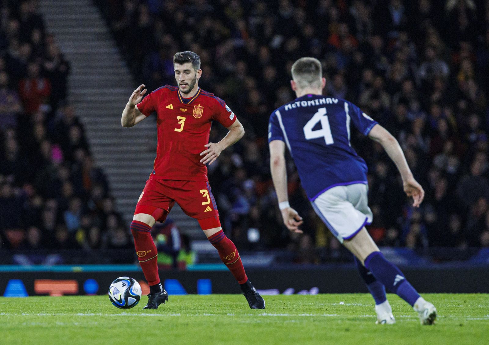 Las fotos del Escocia - España