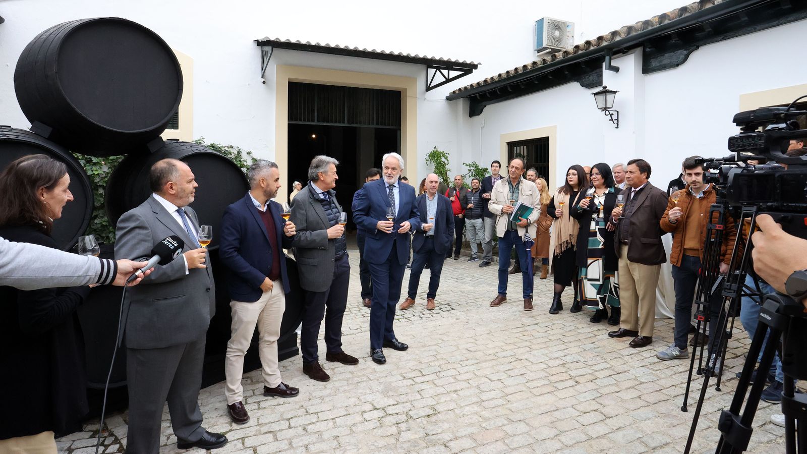 Presentación de los vinos VORS de Cayetano del Pino en Jerez