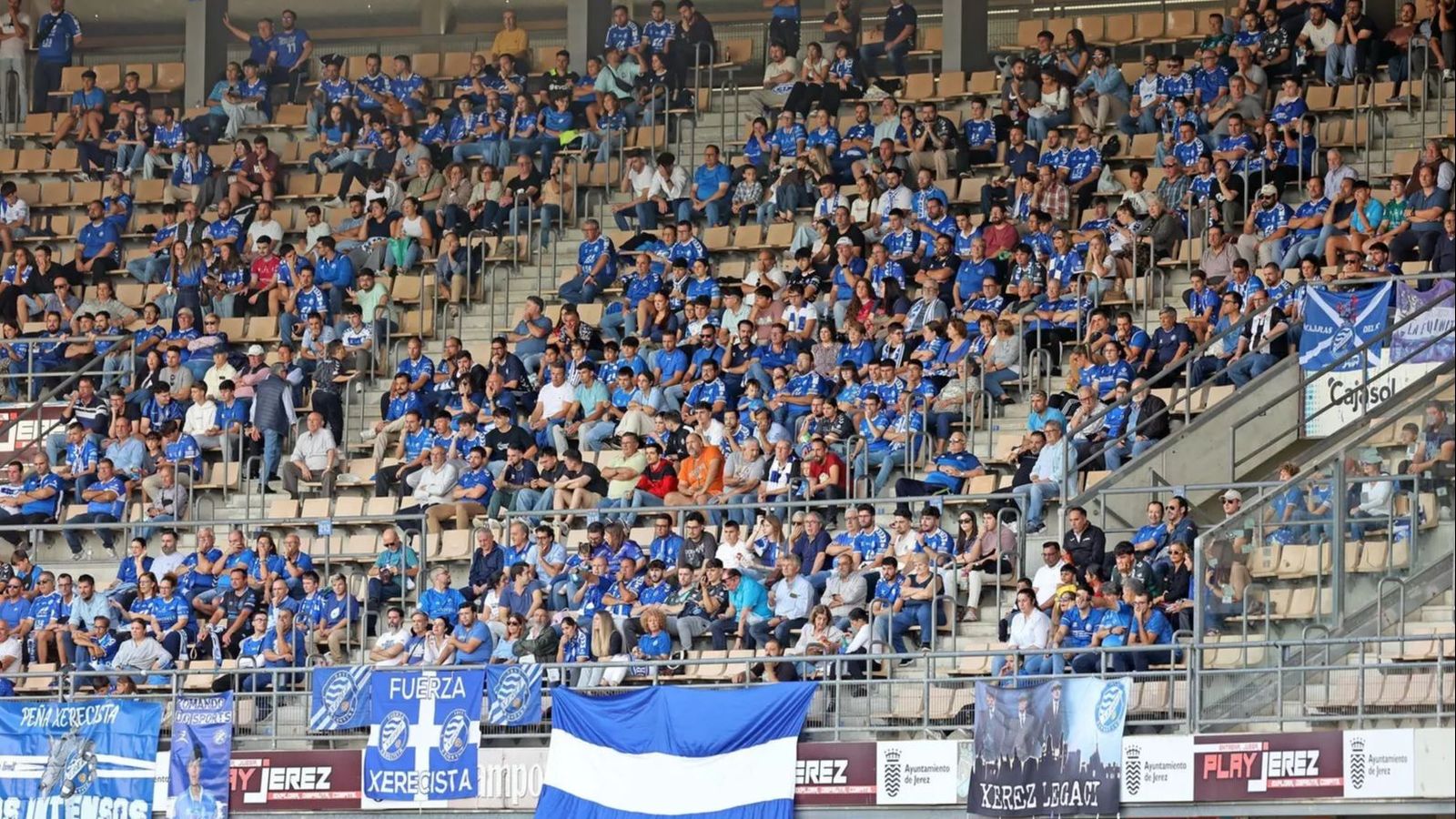 Chapín registró en la primera vuelta de la temporada 25/26 su mejor entrada con el Xerez DFC-Antoniano el día del estreno de Diego Caro con 5.837 espectadores.