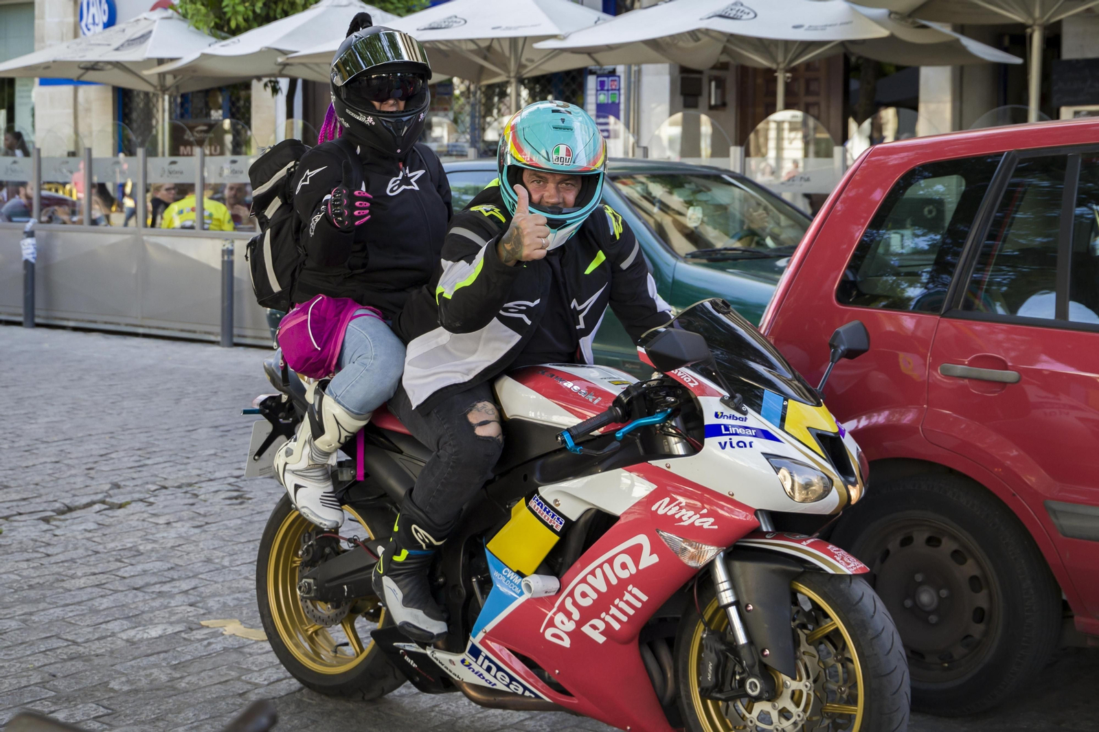 Gran ambiente motero en todo Jerez