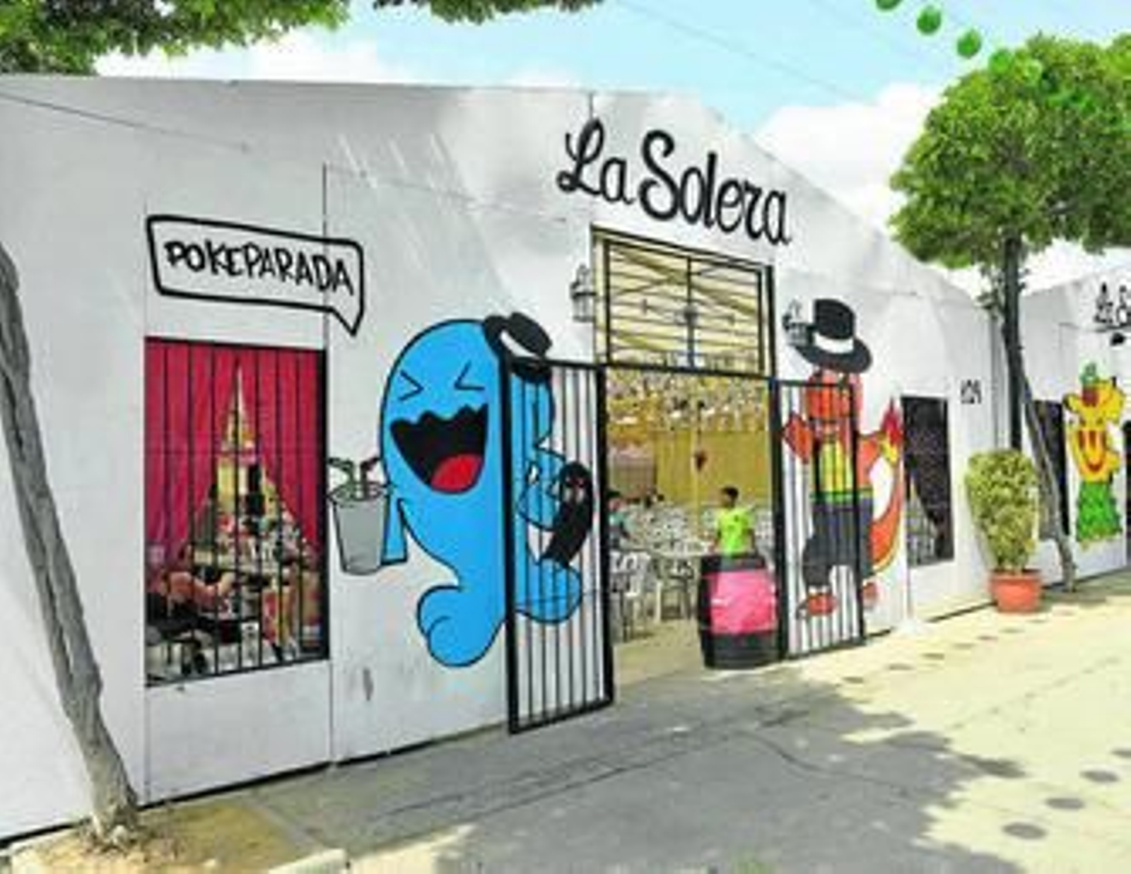 Una captura del juego en el Recinto Ferial.