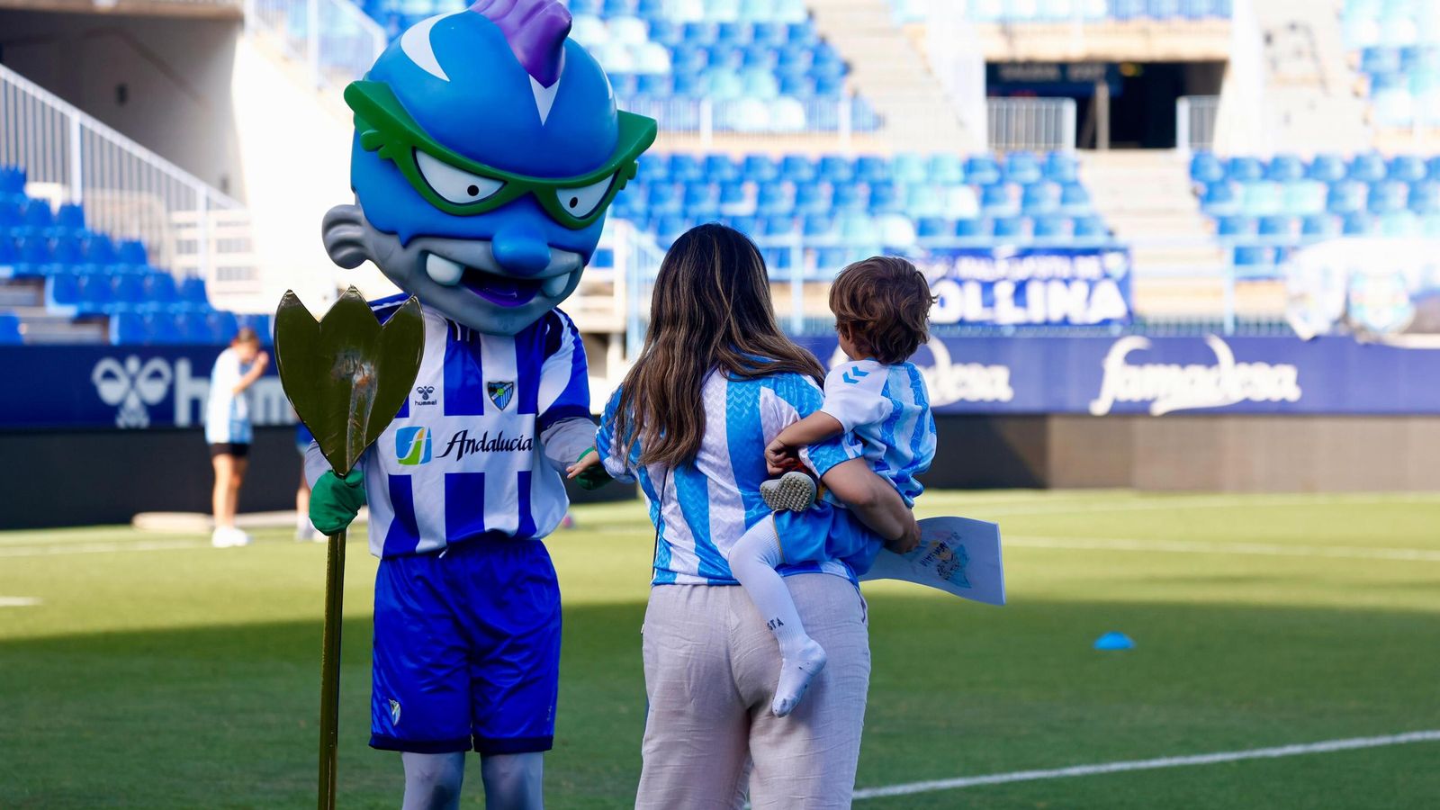 Las fotos del picnic en La Rosaleda para aficionados del Málaga