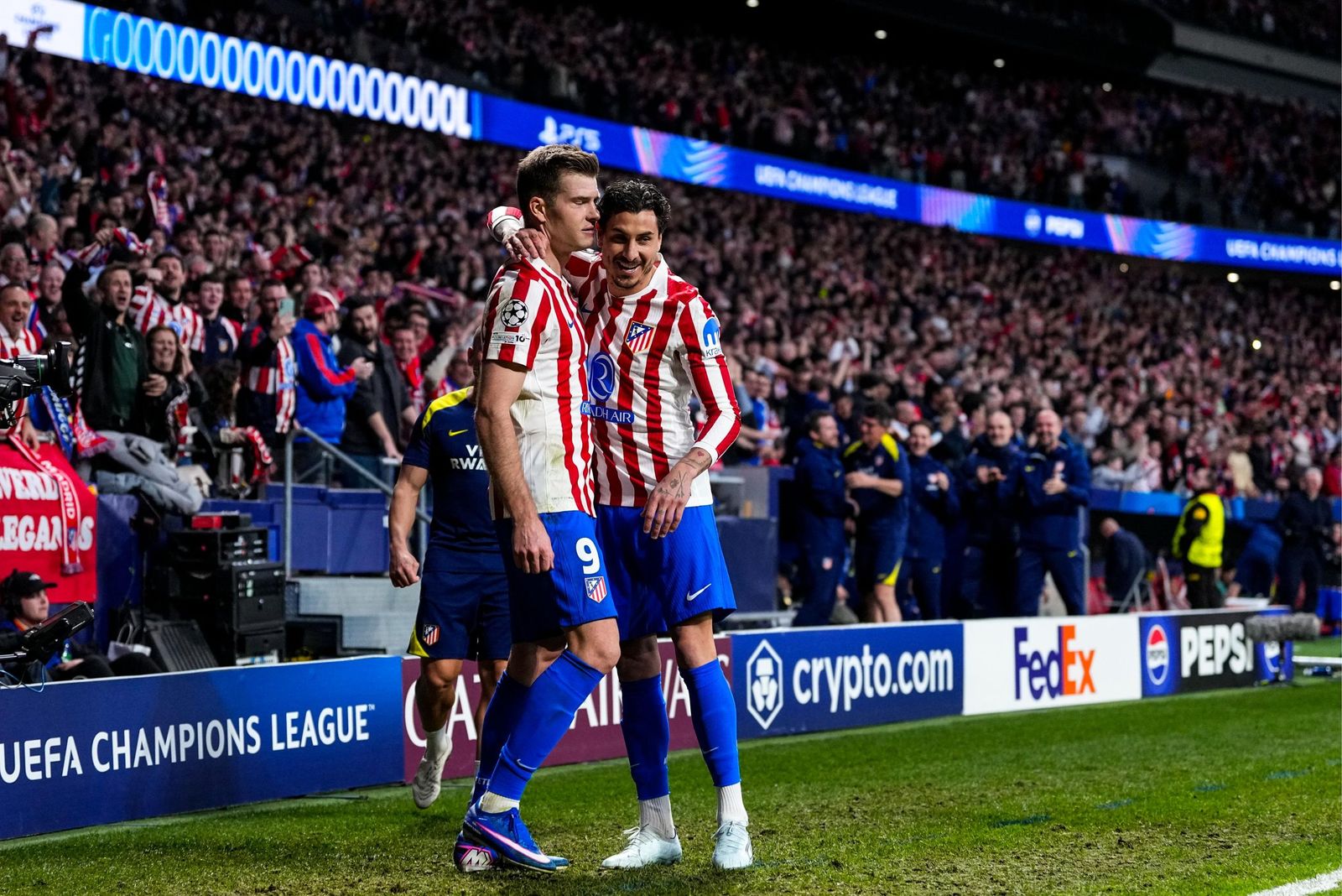 Las fotos del Atlético de Madrid-Brujas