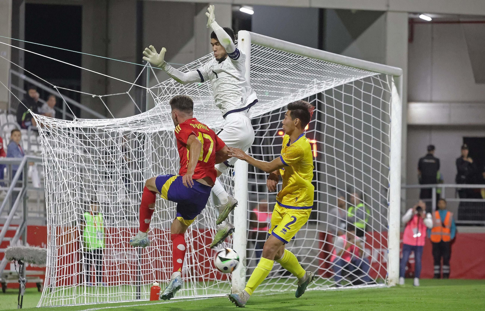 Las mejores fotos del España - Kazajistán sub-21 en La Línea