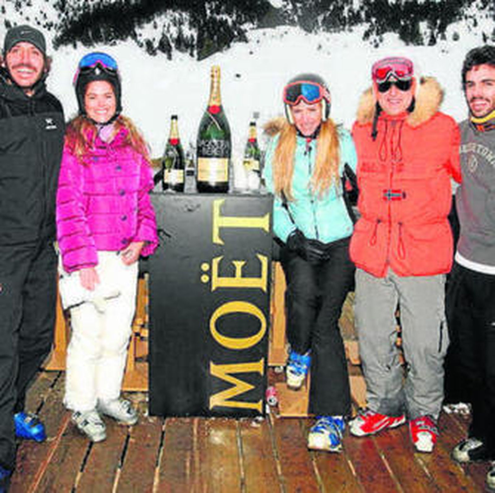 Famosos en Baqueira Beret disfrutando de la nieve