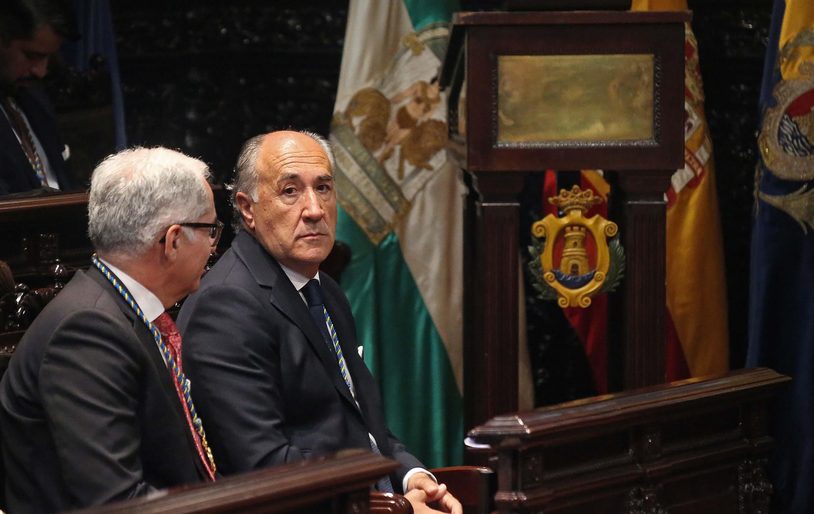 Fotos del pleno de investidura de José Ignacio Landaluce en Algeciras