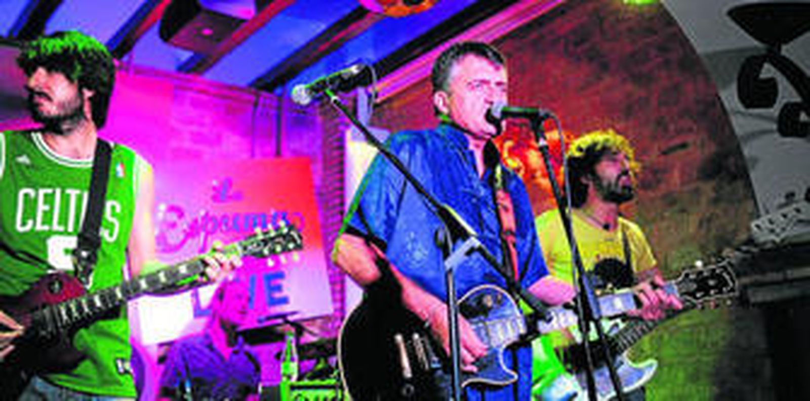 Una de las actuaciones del Gran Wyoming en San Fernando.