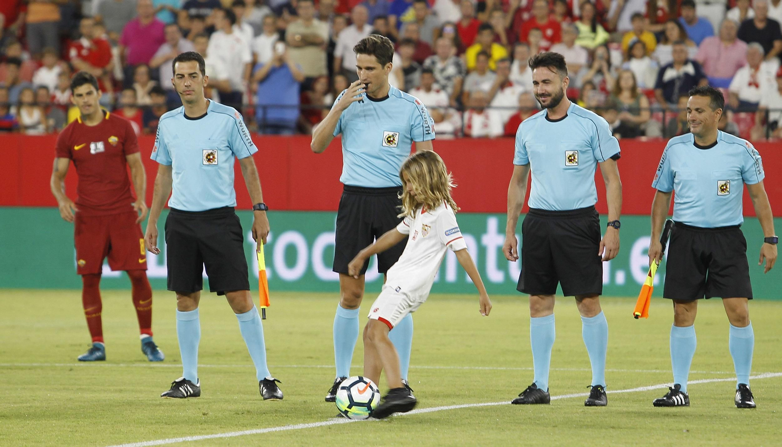 Las imágenes del Sevilla-Roma del IX Trofeo Antonio Puerta