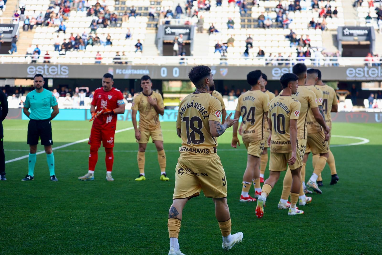 Las fotos del FC Cartagena-Málaga CF
