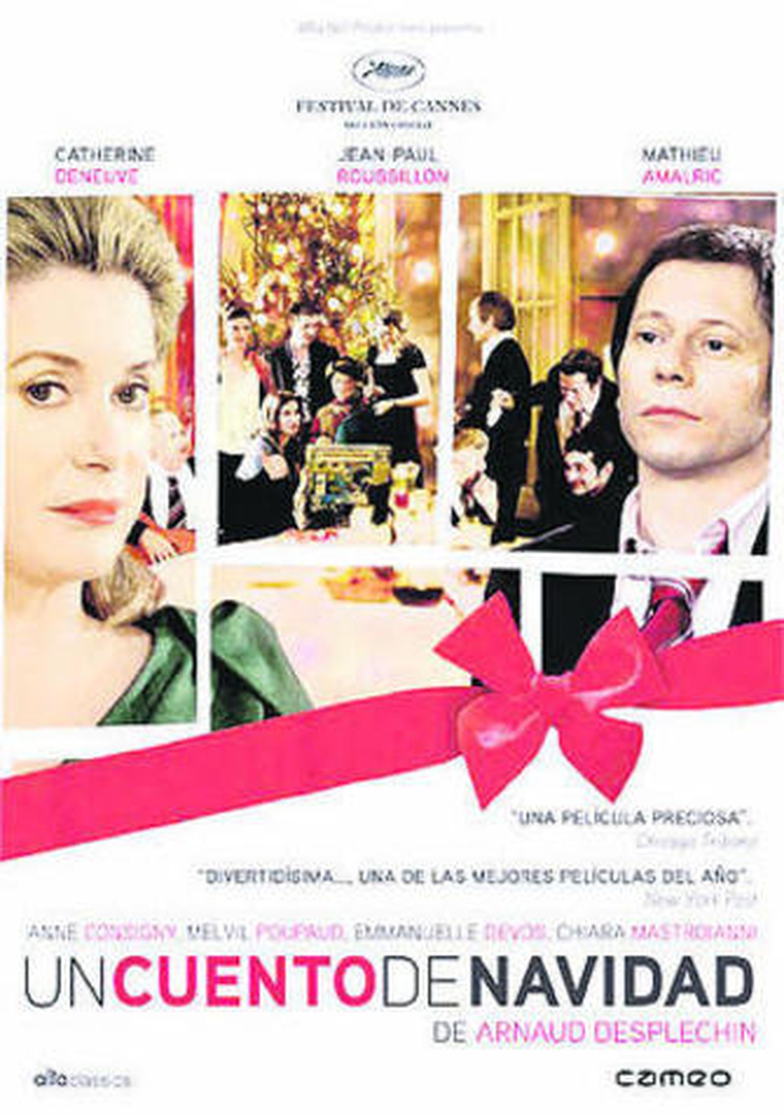 Mathieu Amalric y Catherine Deneuve, hijo y madre en 'Un cuento de Navidad'.