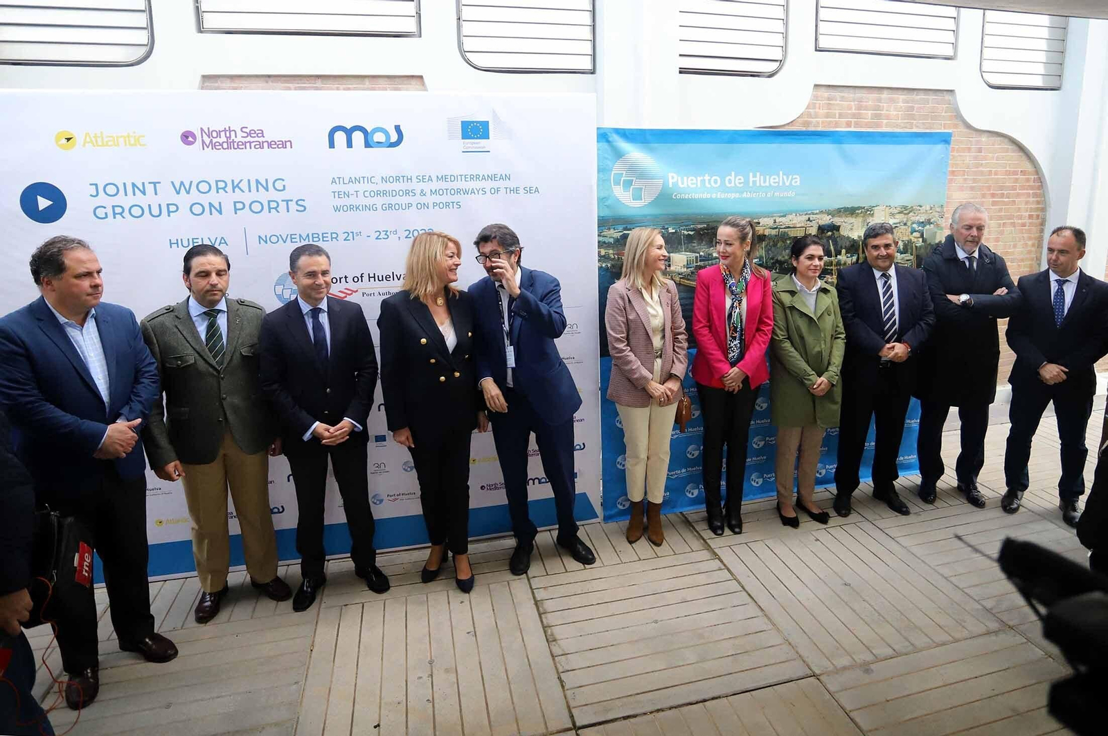 Imágenes de la jornada de los Corredores Europeos Atlántico, Mar del Norte-Mediterráneo y Autopistas del Mar