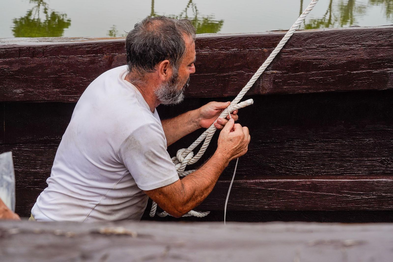 Imágenes de la visita guiada para dar a conocer las reformas realizadas en el Muelle de las Carabelas y su entorno